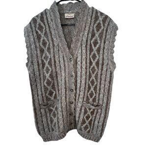 Vintage Nagpal Button Up Sweater Vest